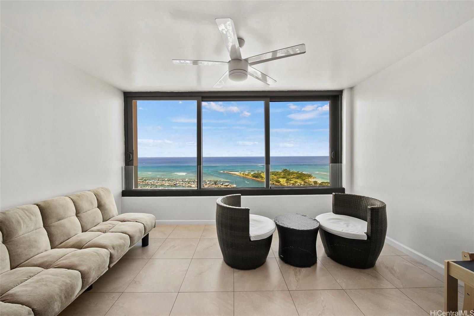 Yacht Harbor Towers Unit 3702 in ALA MOANA