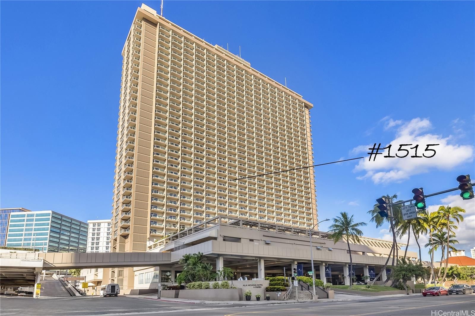 Ala Moana Hotel Condo Unit 1515 in ALA MOANA