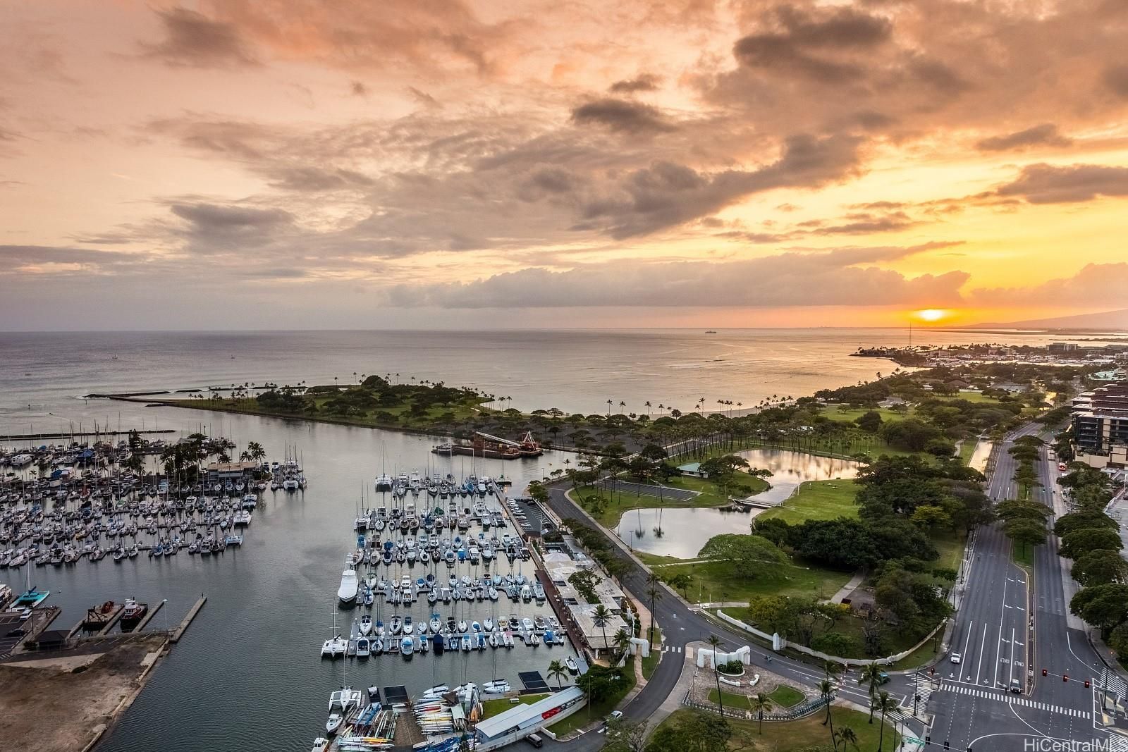 Yacht Harbor Towers Unit 1912 in ALA MOANA