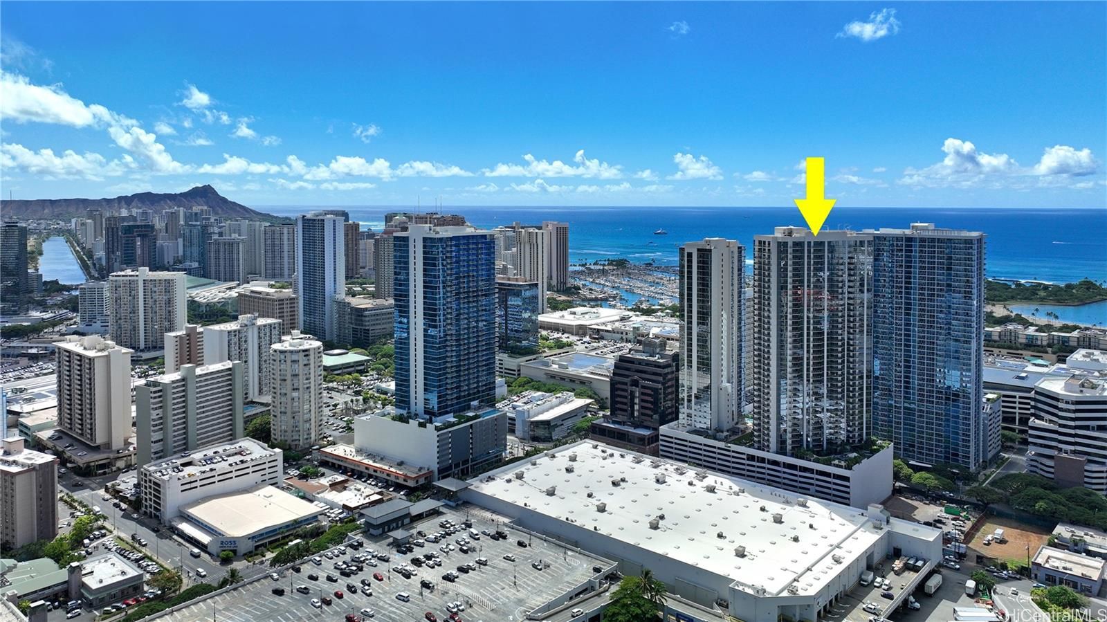 Sky Ala Moana West Unit 1608 in ALA MOANA