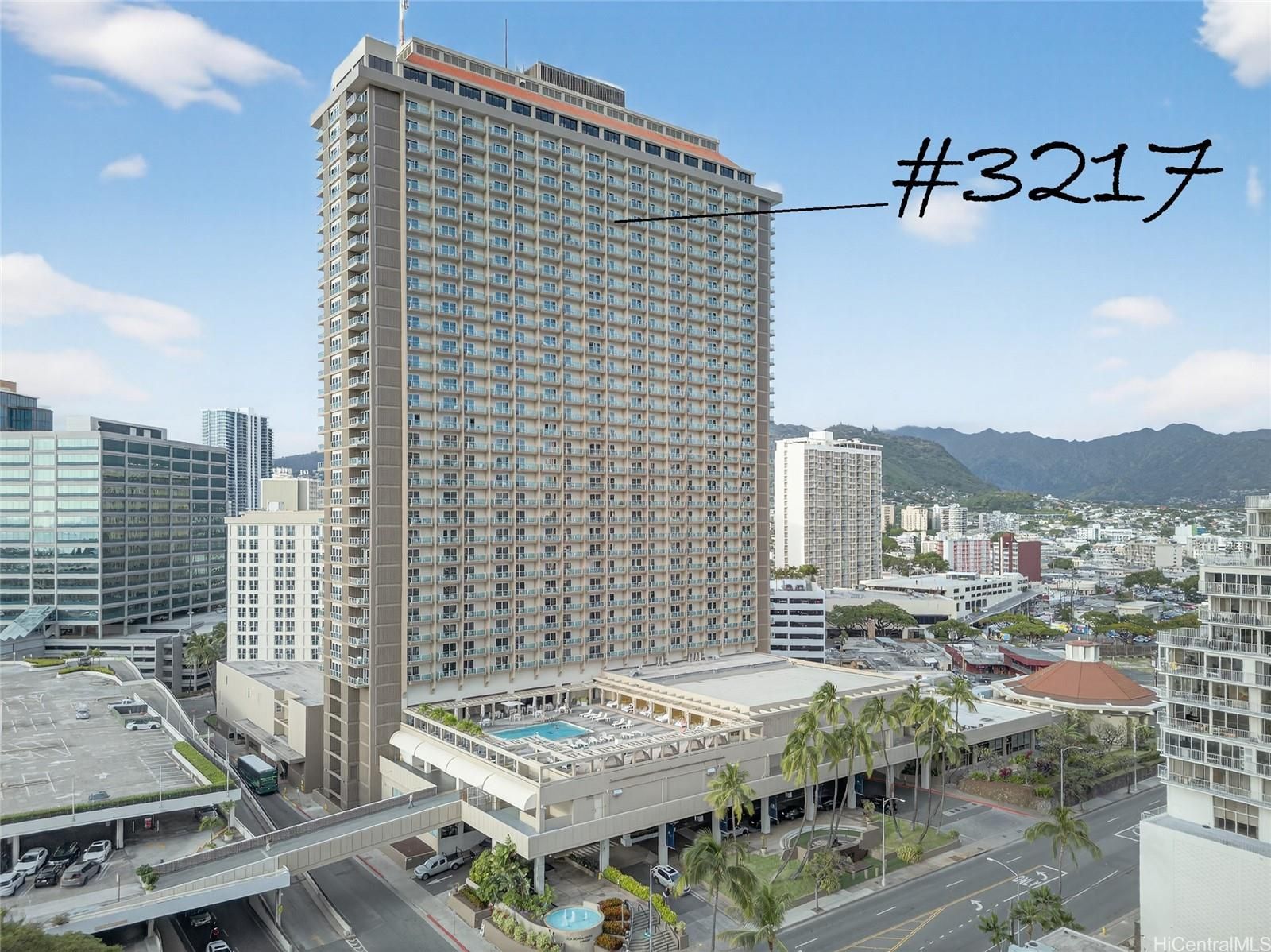 Ala Moana Hotel Condo Unit 3217 in ALA MOANA