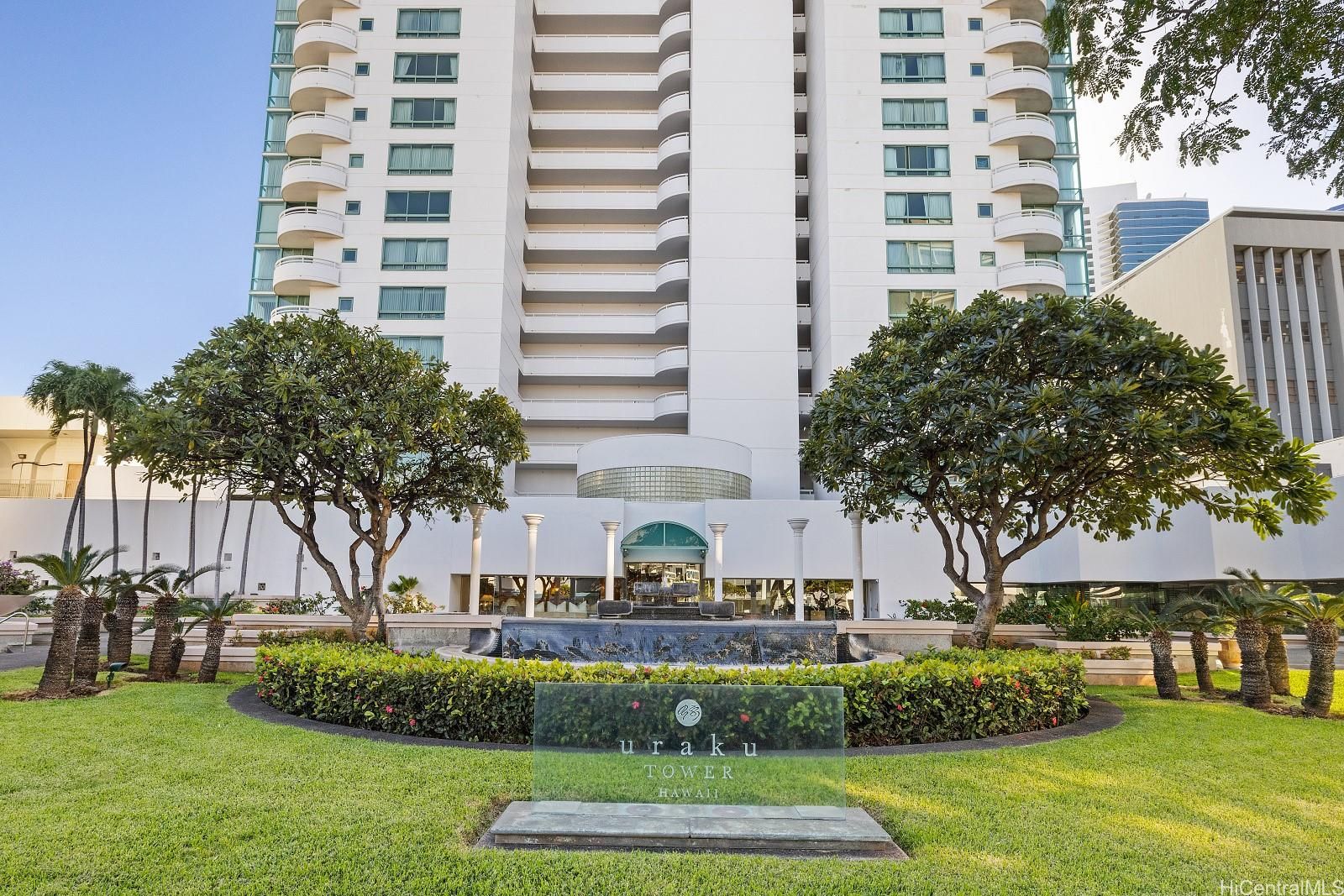 Uraku Tower Hawaii Unit 27A in ALA MOANA