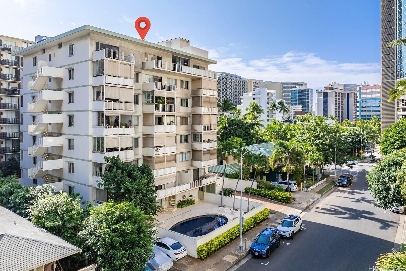 411 Kaiolu Inc Unit 203 in WAIKIKI