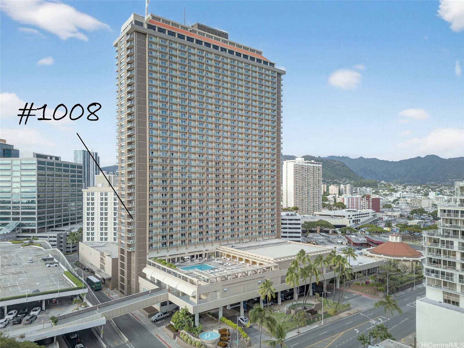 Ala Moana Hotel Condo Unit 1008 in ALA MOANA
