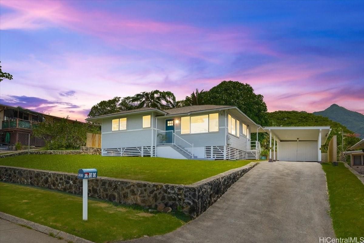 1410 Akamai St , Kailua, HI, 96734 in KEOLU HILLS