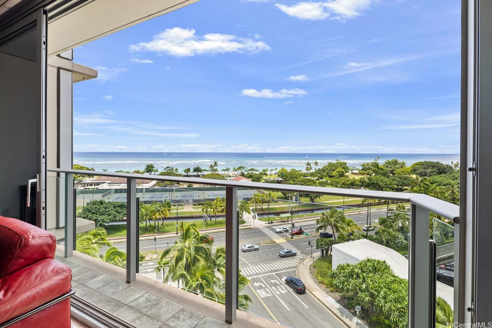Hokua at 1288 Ala Moana Unit 8B in KAKAAKO