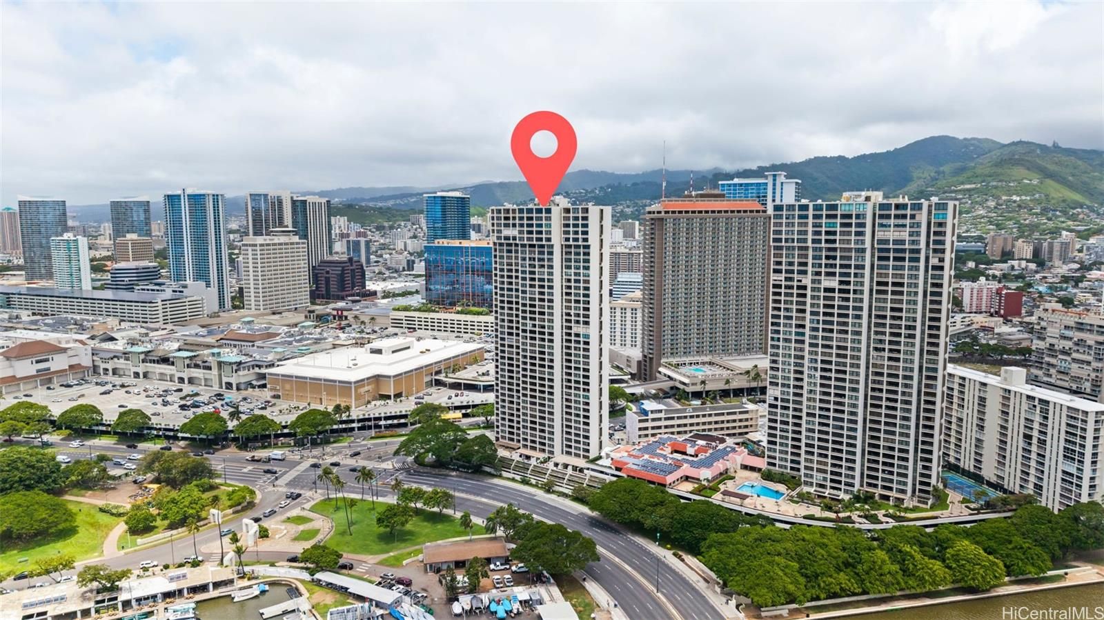 Yacht Harbor Towers Unit 1708 in ALA MOANA