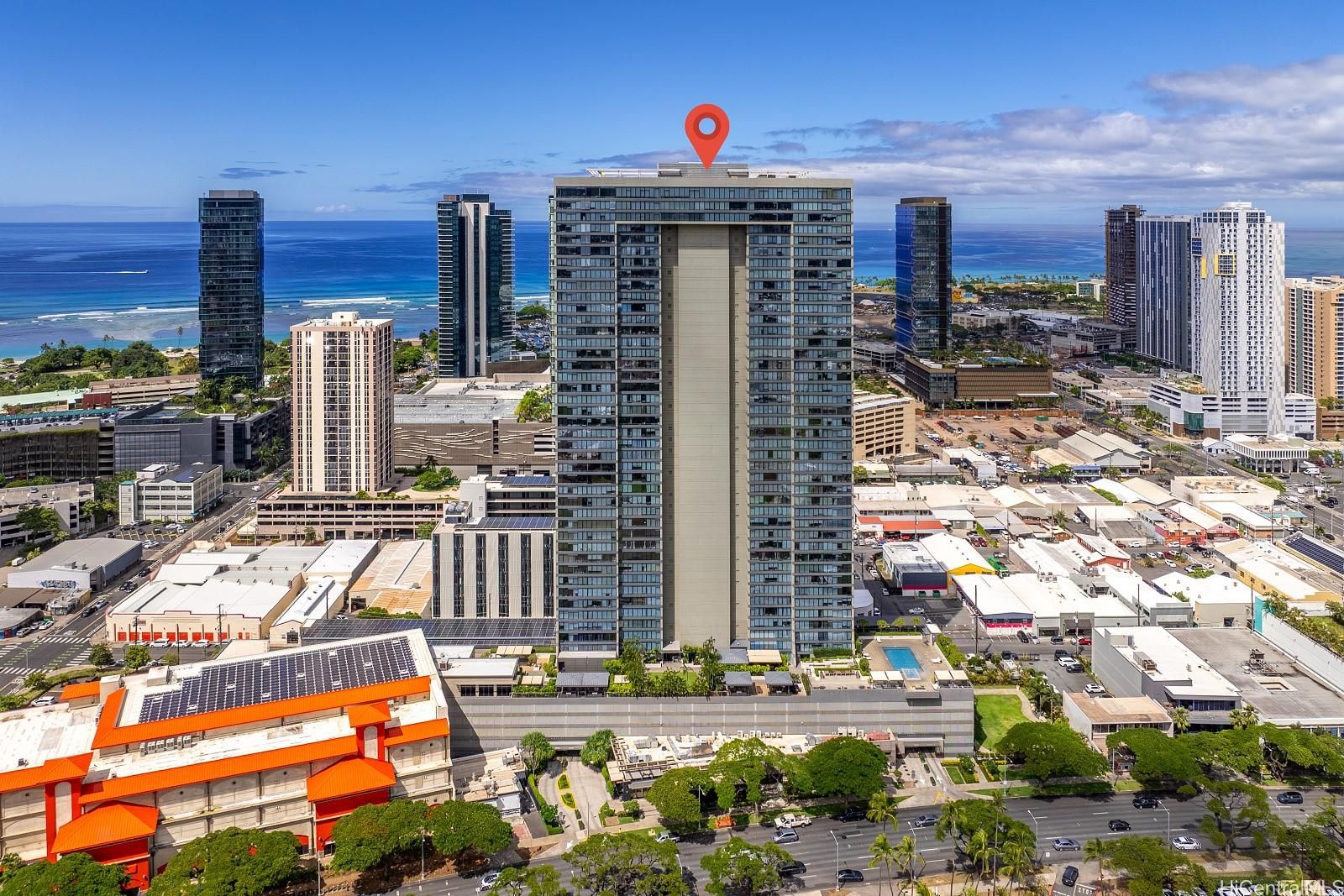 Pacifica Honolulu Unit 4309 in KAKAAKO