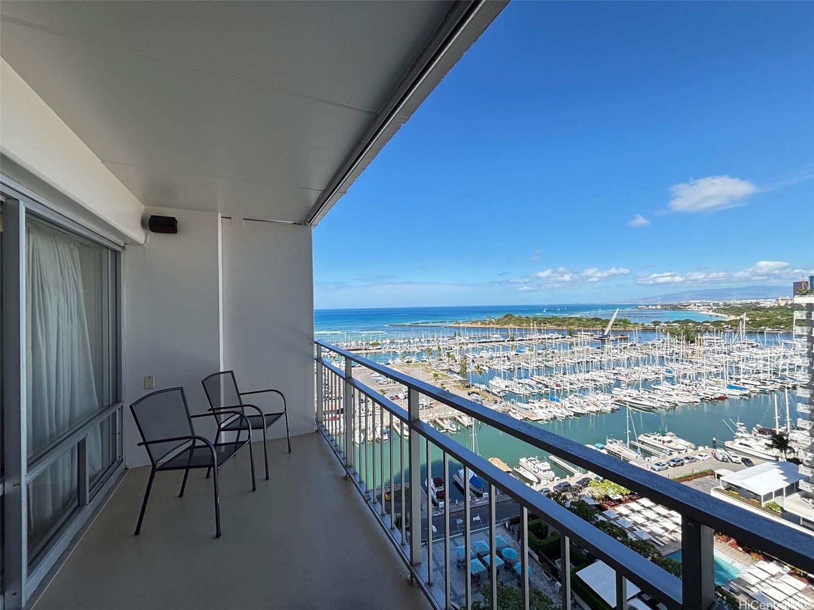 Ilikai Apt Building Unit 1627 in WAIKIKI