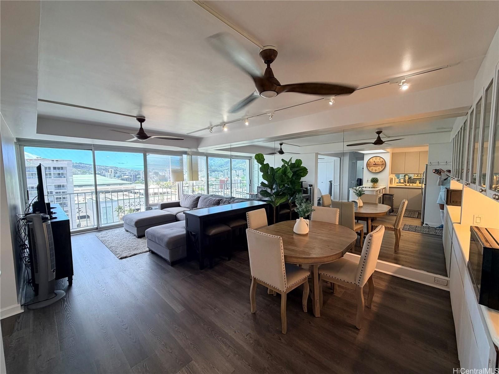 Sunset Towers Unit 1702 in ALA MOANA