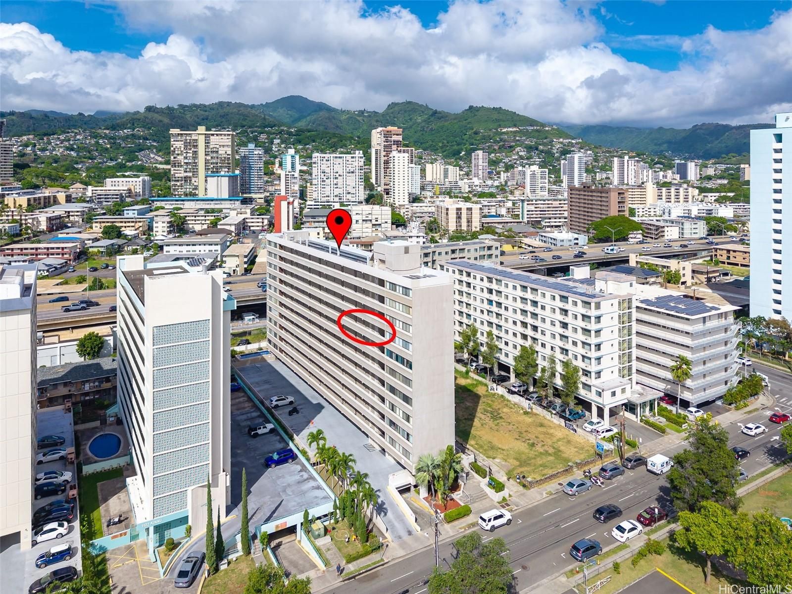 1134 Kinau Unit 702 in MAKIKI AREA