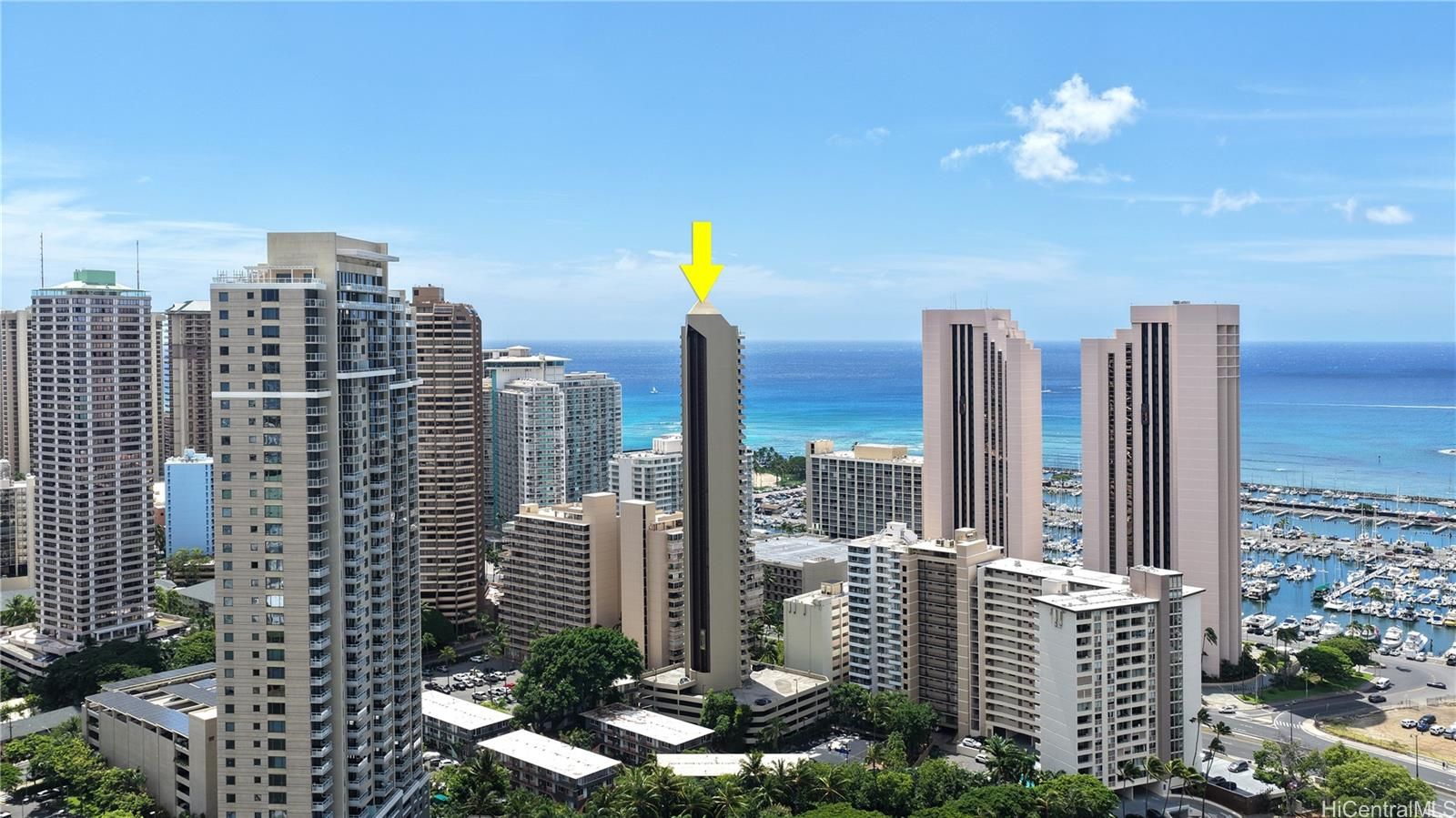 Waikiki Marina Condominium Unit 1802 in WAIKIKI