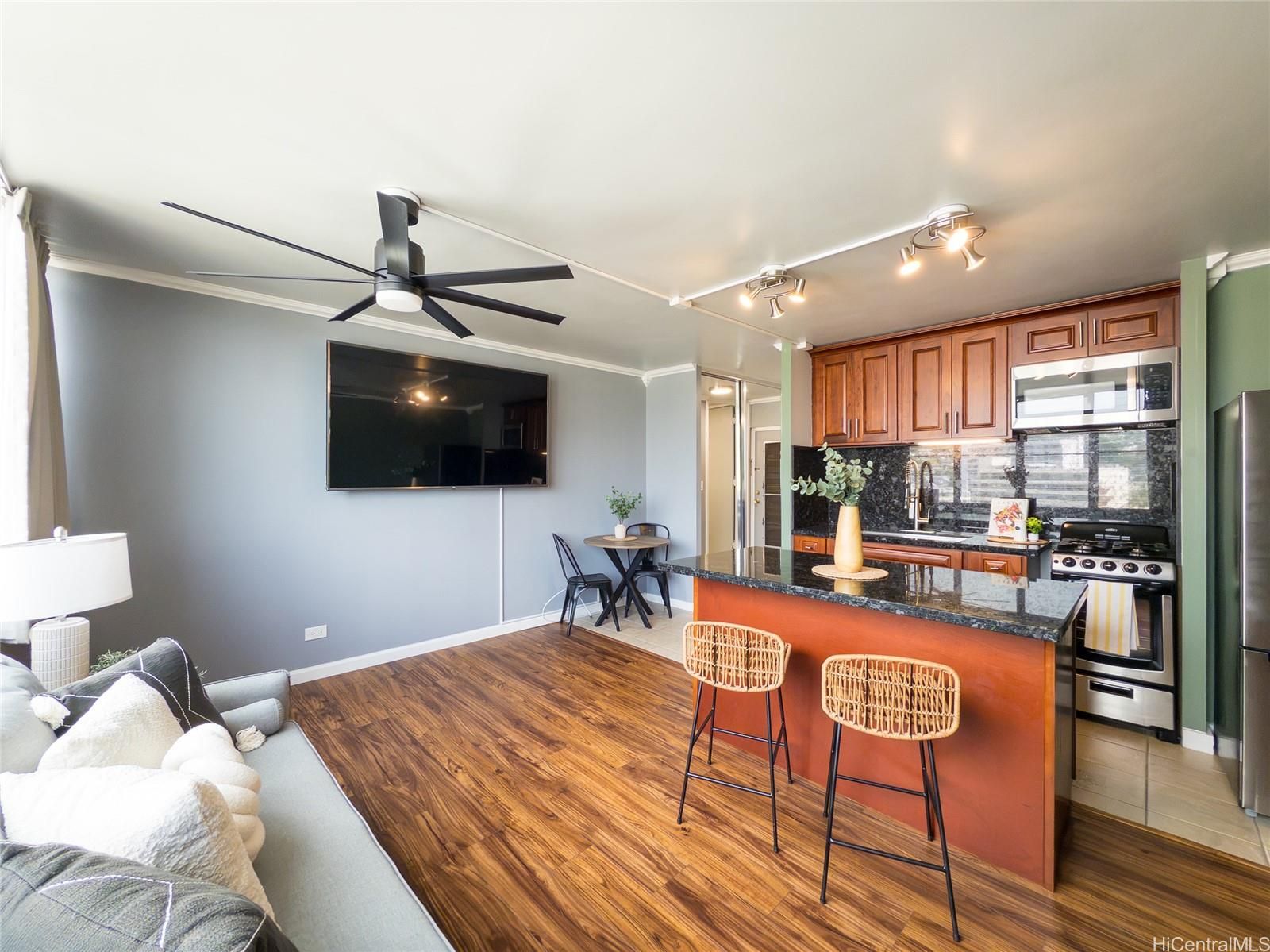 Punahou Gardens Apartments Unit A1203 in MAKIKI AREA