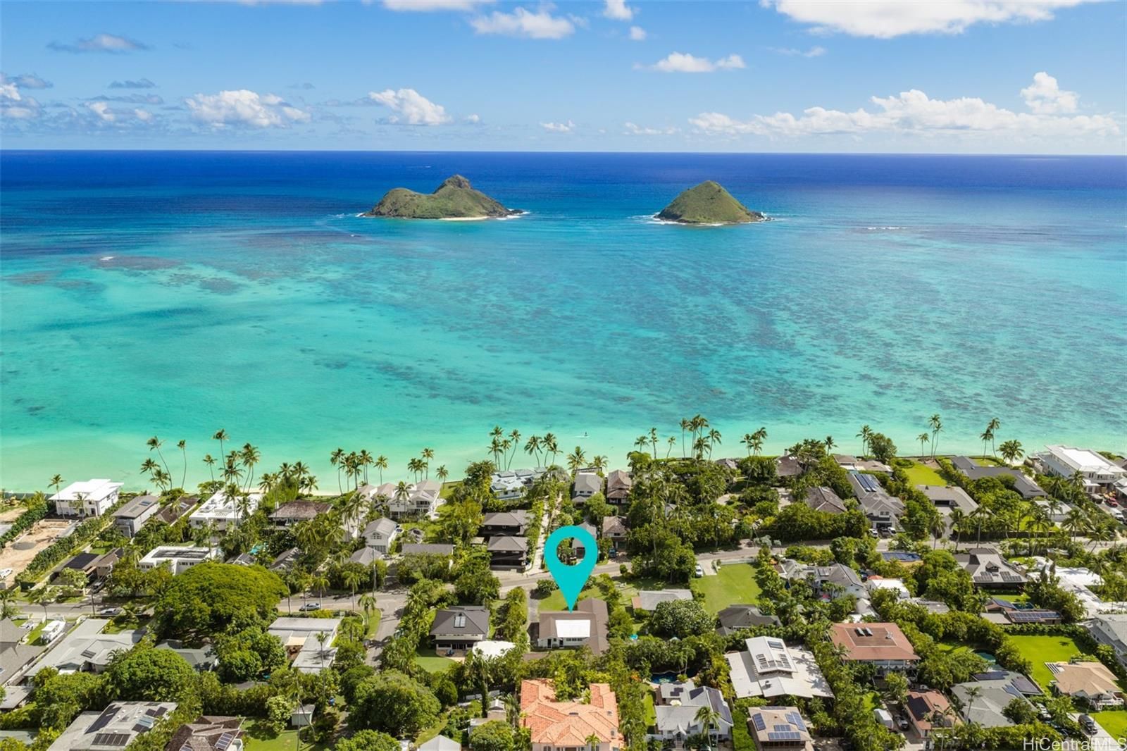 1411 Mokulua Dr , Kailua, HI, 96734 in LANIKAI